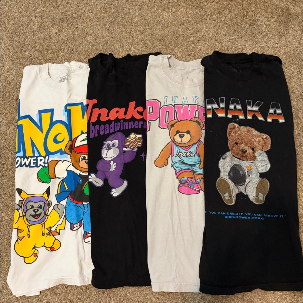 Inaka Power Graphic Tee Bundle - Multicolor
